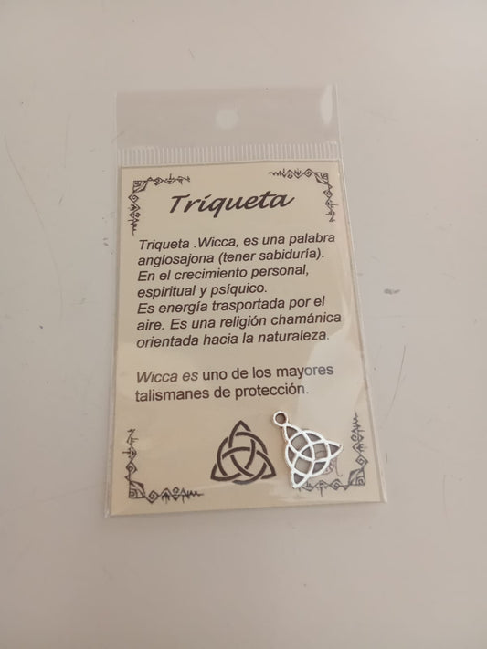 Mini colgante Triqueta